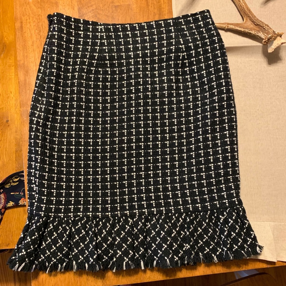 Black and White tweed